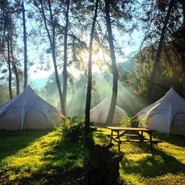 A Brief History Of Camping & Glamping - Lotus Belle UK