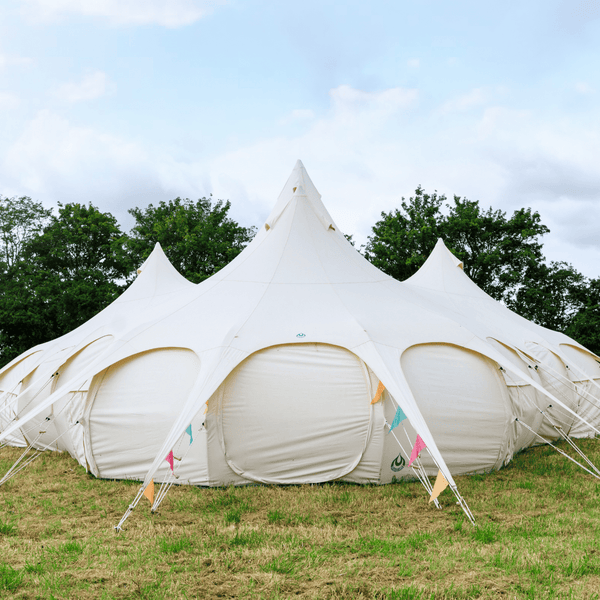 Lotus Mahal Marquee - Lotus Belle UK. Luxury Canvas Tents